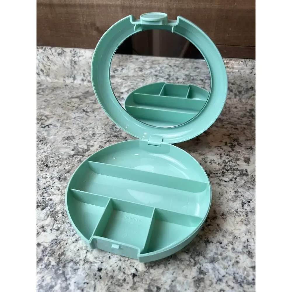 Vtg NEW Caboodles Cosmic Cosmetic Mirror Compact Makeup Jewelry Organizer